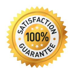 you can count on our 100% satisfaction guarantee services